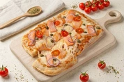 пицца масляная рыба